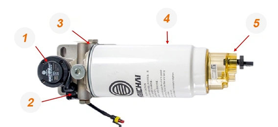 Composición de la bomba de combustible