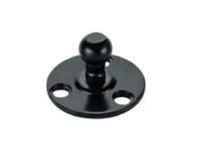 Soporte de rótula circular (acabado negro)