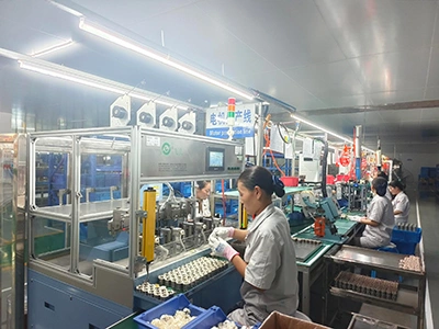 Línea de producción de motores